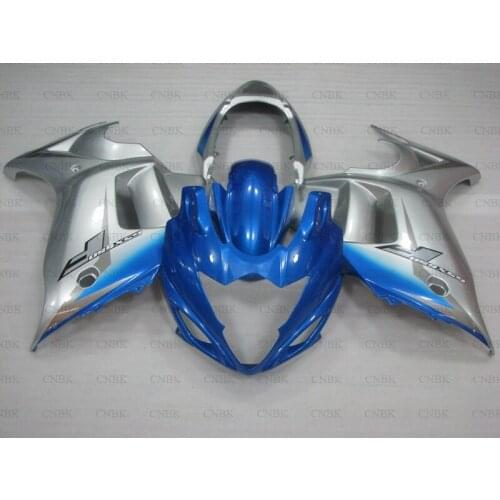 For GSX650 2008 - 2013 Katana Body Kits for Suzuki GSX650F 2013 light Blue White Bodywork GSX650 2009 Body Kits Unpainted