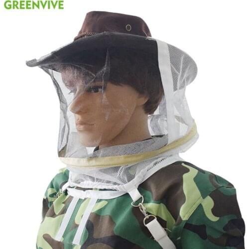 Beekeeping Cowboy Hat Beekeeping Protector Cap Beekeeper Fly Insect Net Cowboy Comfortable Design Anti bee Hat