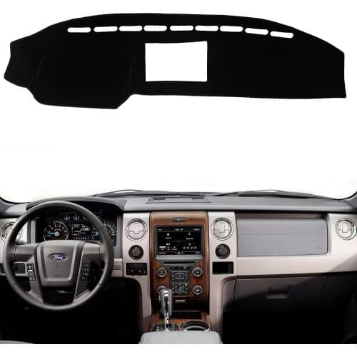 Dashboard Cover Dash Cover Mat Pad Custom for Ford F-Series F-150 F150 P415 MK12 Lobo 2009~2014 Nonslip Sunshade Rug Accessories