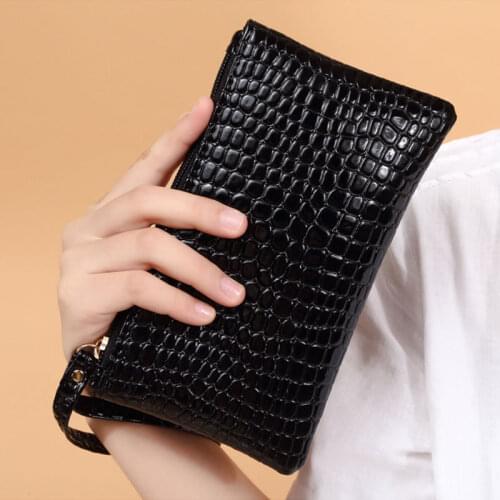 Fashion Women Coin Wallet Pu Leather Wristlet Coin Holder Bag Purse Money Card Coin Purse Small Clutch Handbag
