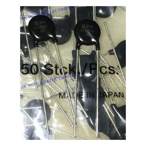 50PCS ZNR V10220 V10330 V10221U V10241U V10271U V10391U V10431U V10471U 10MM NEW VARISTOR