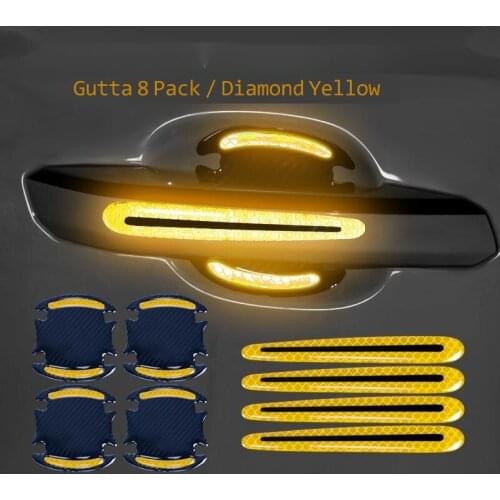 It Is Suitable For Automobile Reflective Paste Door Bowl Door Handle Mirror Reflective Paste Anti-collision Body Reflective Film