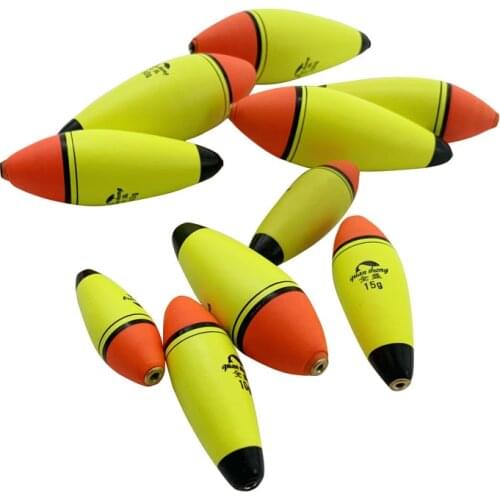 1pc 8g-200g Foam Fishing Float Floating Buoyancy EVA nonabsorbent water Boya Fishing Float Beach Bobber Flotador Boia Tackle