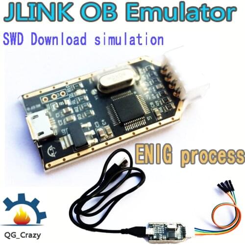 Compatible with J-Link OB ARM Emulator Debugger Programmer Downloader Jlink Generation v8 SWD jlink ob