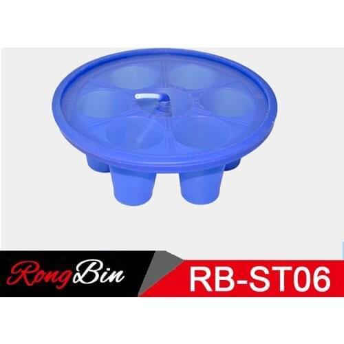 Sublimation Printer 6 in 1 3D Sublimation Silicone Shot Glass Wraps Rubber Fixture