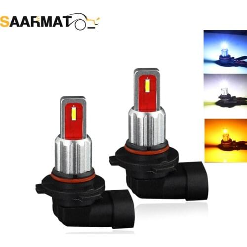 Super Bright 6-SMD 6000K 4800lm White 9005 HB3 9006 HB4 LED Bulbs For Car Fog Light Bulb and Auto DRL Fog lamp 12V