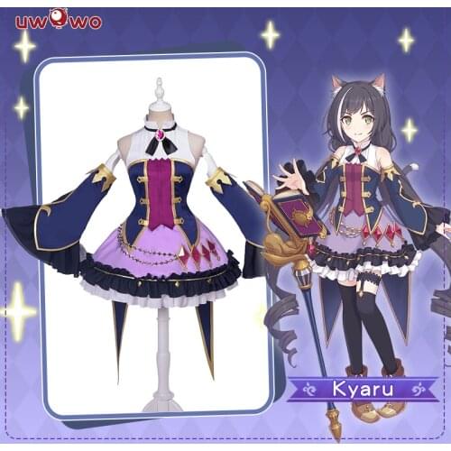 UWOWO Game Princess Connect! Re:Dive Kyaru/Kiruya Momochi Dress Cosplay Costume