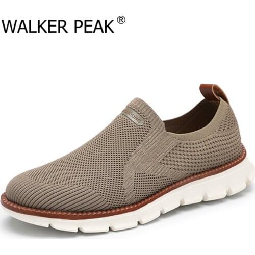 Summer Mesh Casual Shoes Mens Breathable White Tenis Shoes for Man Comfort Walking Male Footwear Fashion 2021 New Driving Shoes