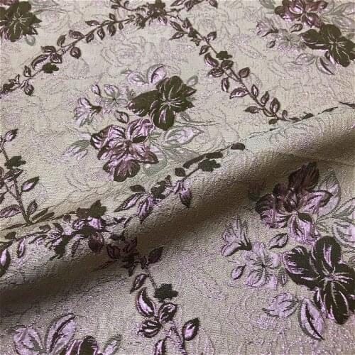 145cm*100cm New Flower Jacquard Fashion Garment Fabric