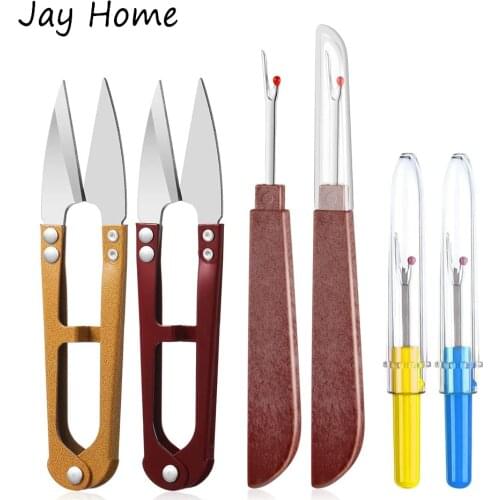 3/5PCS Seam Ripper Assortment Thread Remover Kit Big and Small Stitching Thread Unpicker & Thread Cutter for Sewing Needlework