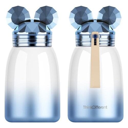 320ml Baby Feeding Cup Stainless Steel Milk Thermos for Children Insulated hot water Bottle leak-poof thermal Cup