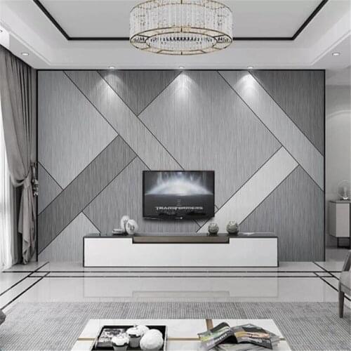 Milofi large wallpaper mural Nordic abstract geometric modern minimalist TV background wall painting