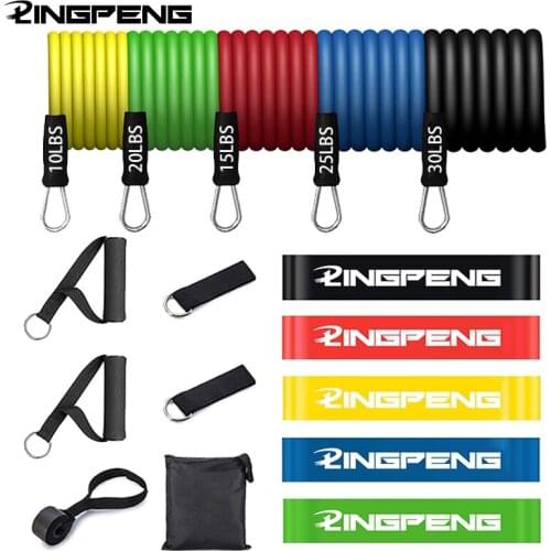 Resistance Band Pull Rope Sports Suit Rubber Tube Belt Stretch Training Yoga Fitness Exercise Resistance Fitness Equipment