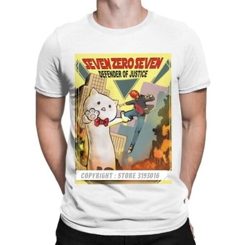 Men Seven Zero Seven Mystic Messenger Tshirts Otome Game Cotton Christmas Tee Shirt Hip Hop Fitnees T-Shirts