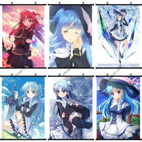 Canvas Painting Wall Art What Anime Are You Doing At The End of The Day Posters and Prints Room Decor Pictures Home Decoration