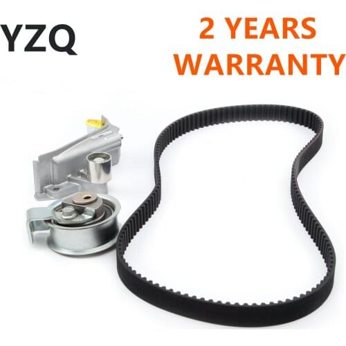 1Set EA888 Engine Timing System Belt Hydraulic Tensioner Kit For VW Passat Audi A4 Avant A6 2.0L 06B109477A 06B109119F 530018110