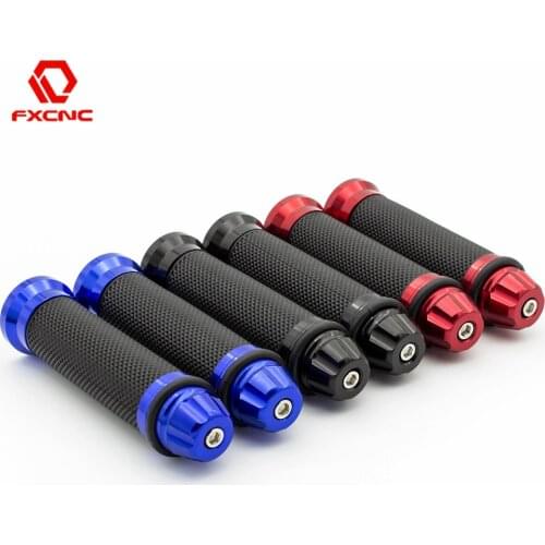 Motorcycle Grips 22mm 25mm Set For Yamaha Kawasaki Suzuki Honda Vespa Truimph Kymco hyosung GTS 300 X max 125 handle Grip