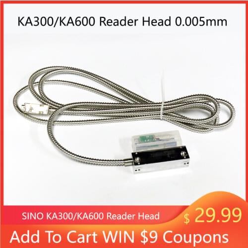 SINO optical sensor KA300 series reader head 5um resolution linear encoder sensor free shipping