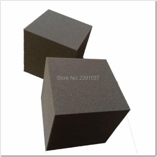 Studio Soundproof foam 2pcs 30*30*30cm Bass Trap Cube Black color acoustic Foam acoustic absorbers Foam special for Wall