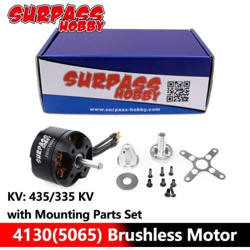 Surpass Hobby 4130(5065) Brushless Motor C5065 435KV 335KV Motor for Airpalne Aircraft Multicopters RC Plane Helicopter