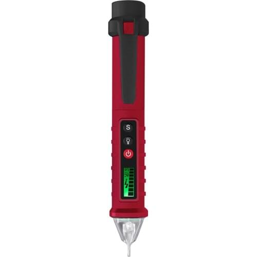 LCD Display Screen Voltage Meter 12V -1000V Non-Contact AC Voltage Detector Volt Electric Test Pencil