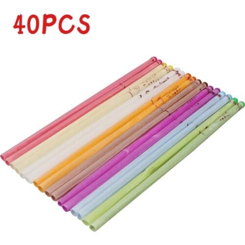 40 Pcs Coning Beewax Natural Ear Candle Ear Candling Therapy Straight Style Ear Care Thermo-Auricular Therapy Face Lift Tool