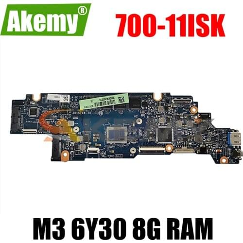 Akemy BIZY1 LA-D131P For Lenovo YOGA 700-11ISK YOGA 700-11 Laptop Motherboard CPU M3 6Y30 8G RAM 100% Test Work