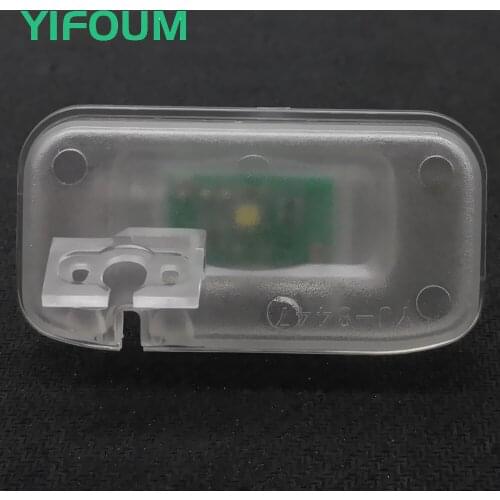 YIFOUM Car Rear View Camera Bracket License Plate Light Housing Mount For Toyota Land Cruiser 200 LC200 2019 2020