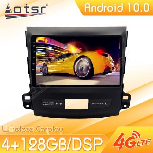 Android Car Multimedia Stereo Player For Mitsubishi Outlander 2007 - 2012 Tape Radio Recorder Auto GPS Navi Head Unit 2Din 2 Din