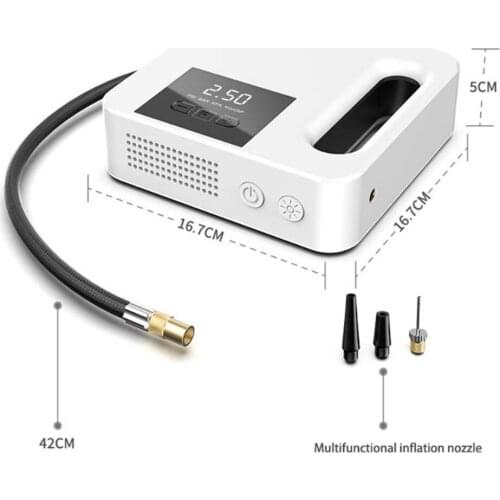 Car Air Compressor 12V Protable Electric Car Air Pump Mini Tire Inflator Auto Tyre Pumb High Pressure Tire Air Inflator Pump