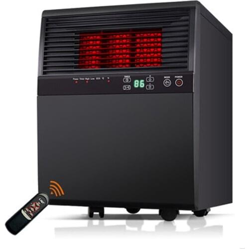 Home electric heater LQ-1500B Intelligent Thermostat Warmer energy saving box type heating fan with remote control/12h timing