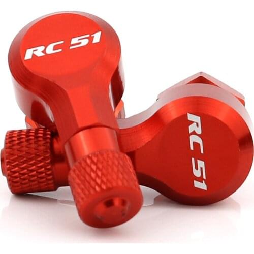 For HONDA RC51 RVT1000 Motorcycle Aluminum CNC Wheel Tubeless Tire Valve Stems 11.3mm 90 Degree