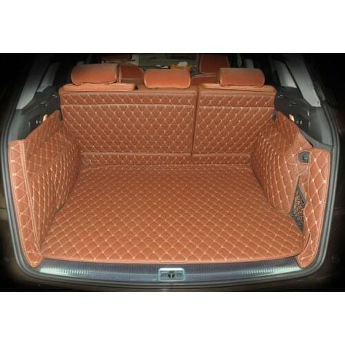 Good quality! Special car trunk mats for Audi Q5 2016-2008 waterproof cargo liner mats boot carpets for Q5 2015,Free shipping