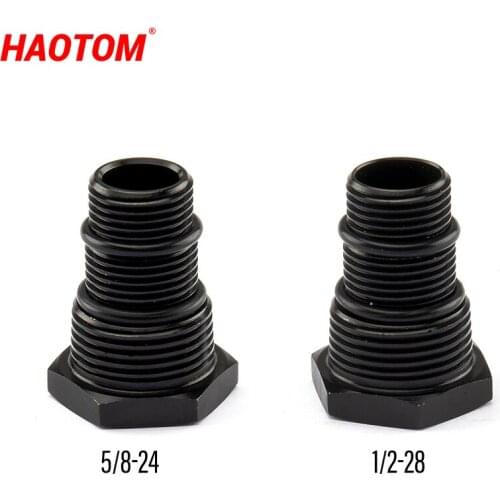 1PCS Oil Filter Threaded Adapter Anodized Aluminum 1/2-28 to 3/4-16 13/16-16 3/4 NPT 5/8-24 to 3/4-16 13/16-16 3/4 NPT