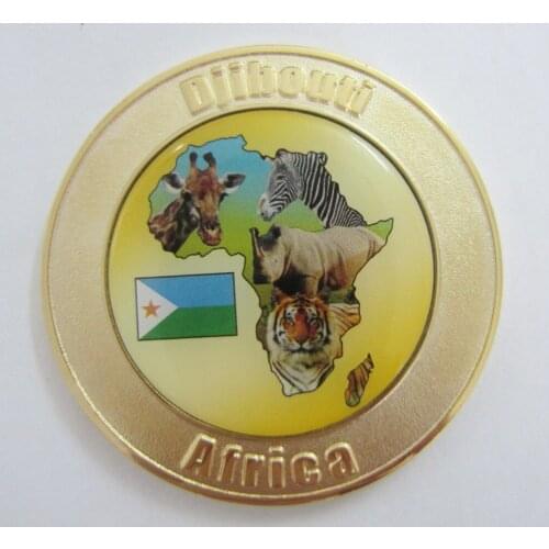 Custom Design Metal Gold Souvenir Military Challenge Plating Gold Coin