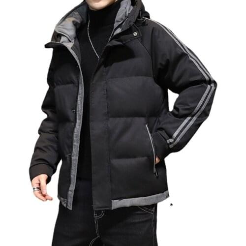 2021Autumn and Winter New Mens Jackets Thick Down Down Padded Jacket Casual Fashion Mens Clothing Outerwear Jackets for Men