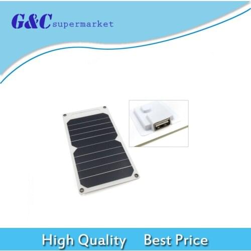 New USB Ports 5V Solar Panel Charger 10W Portable Ultra Thin Solar Panel for Smart Phone Solar Charger Panel diy electronics
