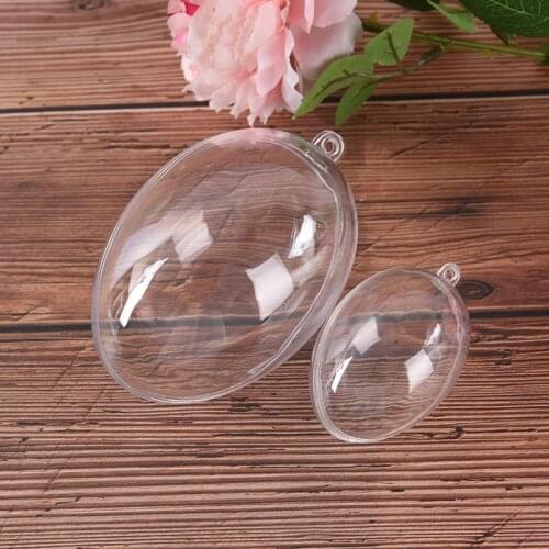 3 Sizes Eggs Shape Reusable Crafting Home Hotel Decor For Christmas Gift Bath Care Tool DIY Bath Plastic Clear Mould