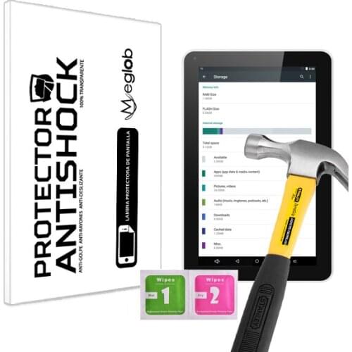 Screen protector Anti-Shock Anti-scratch Anti-Shatter compatible with Tablet GBtiger L1008