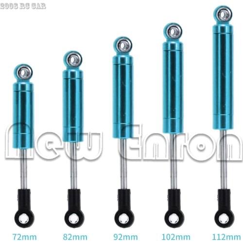 72-112MM Blue Aluminum Int Shock Absorber Damper 1/10 Crawlers and Trucks Axial CC01 SCX10 1:10