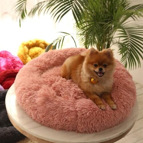Super Soft Pet House Kennel Cat Bed Winter Warm Sleeping Bag Plush Large Puppy Cushion Portable Pet Supplies Dog Blanket