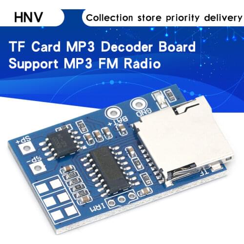 1PCS GPD2846A TF Card MP3 Decoder Board 2W Amplifier Module for Arduino GM Power Supply Module