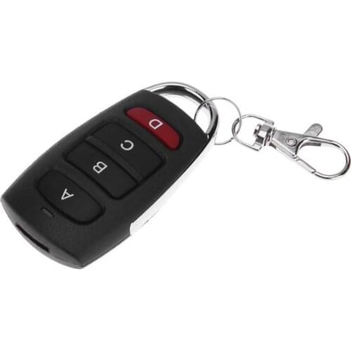 Universal 4 Channel Clone Garage Door Remote Key Chain 433mhz Remote