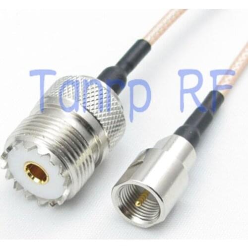 15CM Pigtail coaxial jumper cable RG316 extension cord 6inch UHF female jack to FME male plug RF adapter connector