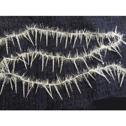 3 Pieces New Acrylic Icicle Christmas Hanging Ornament for Xmas trees Doors Windows Decoration 1.8m/pc