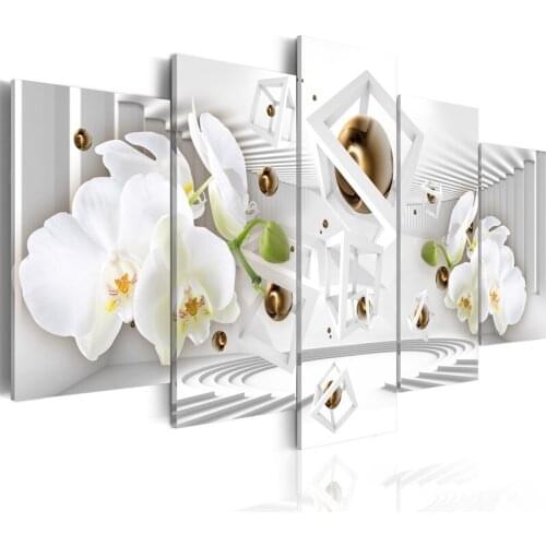 5 Panel Wall Pictures for Living Room Picture Print Painting On Canvas Wall Art Home Decor Living Room Canvas Print/PJMT-B (449)