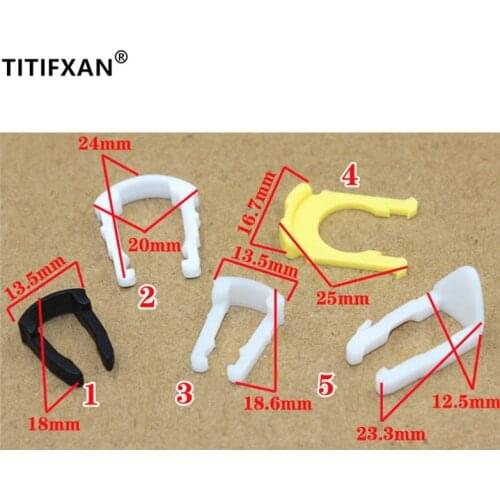 5PCS Automotive fuel filter pipe connector plug bolt plastic fasteners