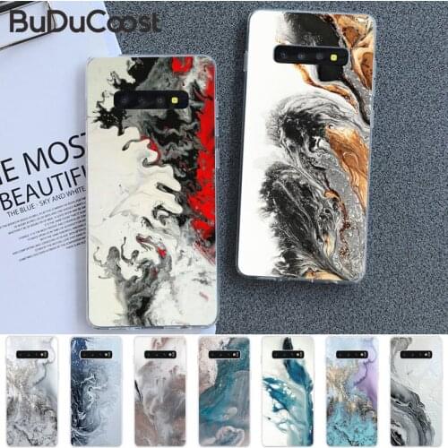 Abstract Wave Texture DIY Phone Case Cover Shell For Samsung S5 6 7 8 9 10 S8 S9 S10 Plus S10E Lite S10-5G S20 UITRA Plus