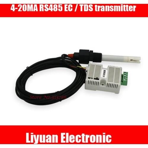 EC transmitter EC sensor TDS conductivity sensor module 4-20ma RS485 output analog output online water quality monito EC value
