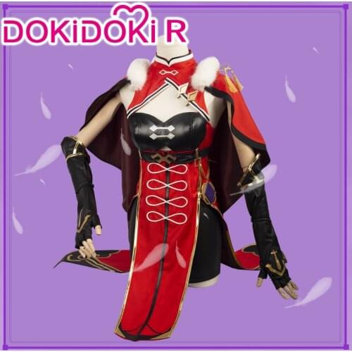 DokiDoki-R Game Genshin Impact Beidou Cosplay Halloween Cosplay Genshin Impact Beidou Cosplay Costume